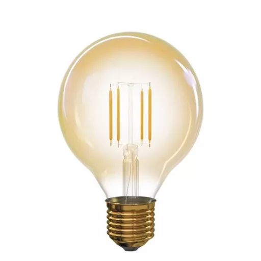 Emos Z74304 LED izzó Vintage G95 / E27 / 4 W (40 W) / 470 lm / meleg fehér