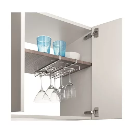 Metaltex MX364914 polc alá illeszthető pohártartó