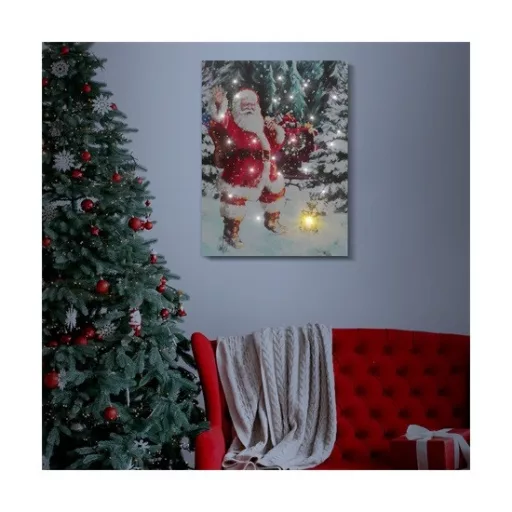 Family Christmas 58465 LED fali kép 40*30 cm