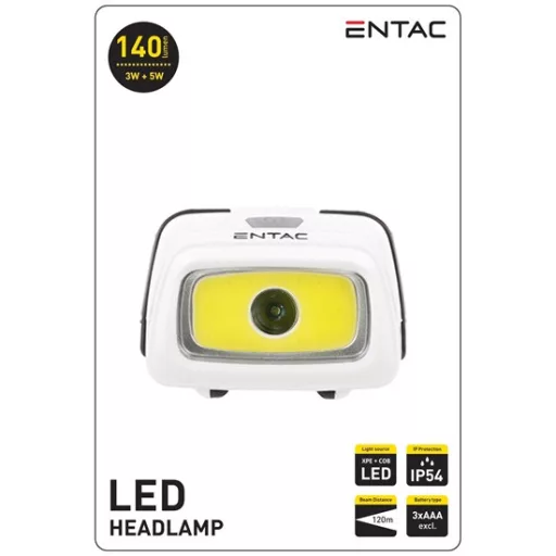 Entac_EHL-3N5-PW_Fejlampa_5_3W_3xAAA_Feher-i877551