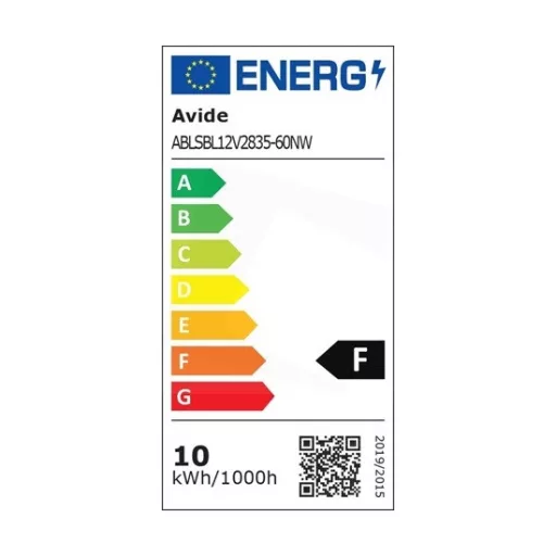 Avide ABLSBL12V2835-60NW LED szalag bliszter 12V 4.8W SMD2835 60 LED/M 4000K IP20