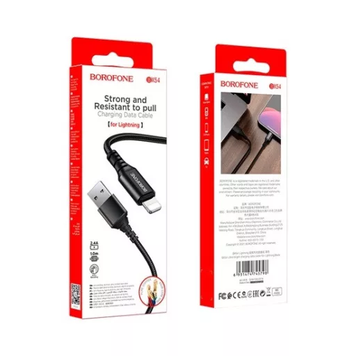 Borofone BX54LIGHTNINGB adatkábel