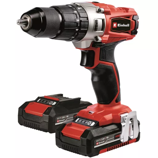 Einhell TE-CD 18/2 LI-I +64 (2X2,0 AH) akkumulátoros ütvefúró