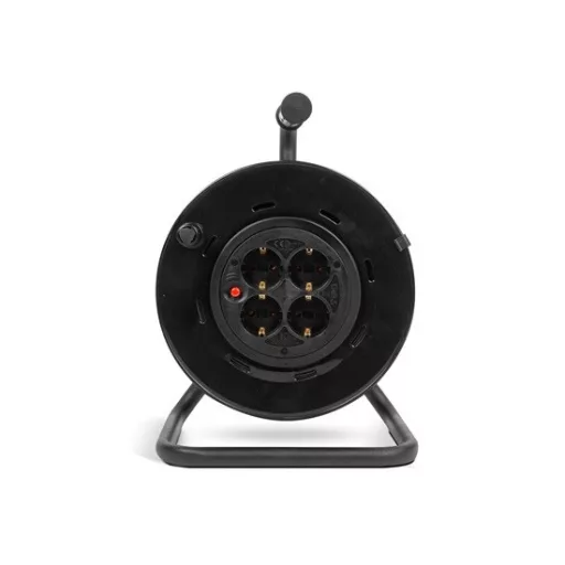 Delight 20240 kábeldob fém tartóval