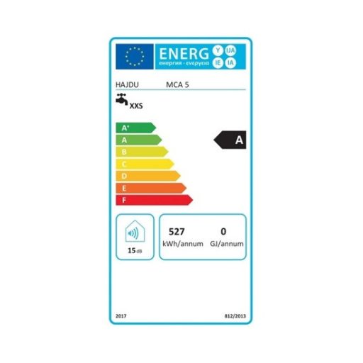 Hajdu MCA 5 egykaros elektromos vízmelegítő