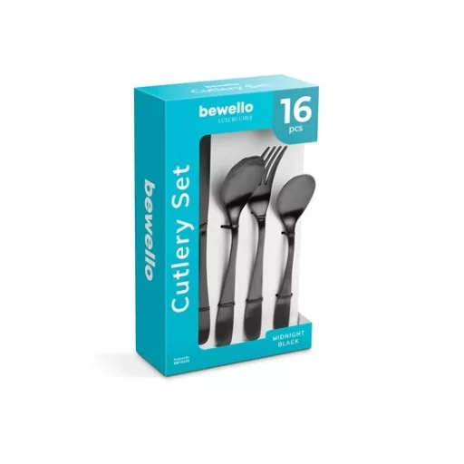 Bewello BW1022A 16 részes evőeszköz készlet