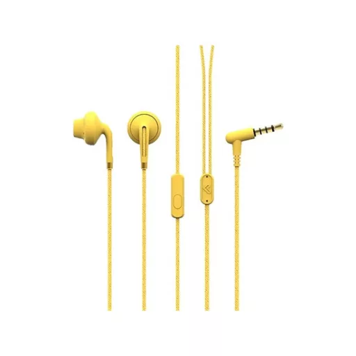 Energy Sistem EN 447183 Earphones Style 2+ Vanilla mikrofonos fülhallgató, sárga