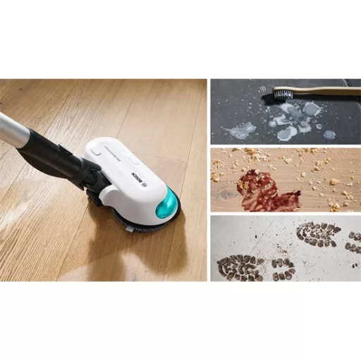 Bosch BCS71HYG1 Unlimited 7 ProHygienic Aqua vezeték nélküli kézi porszívó, fehér