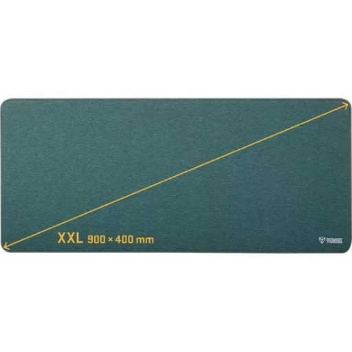 Yenkee YPM 9040GN széles egér- és billentyűzetpad, 900 x 400x 4 mm, zöld
