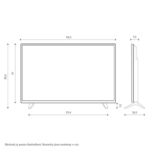Hyundai  FLM 40TS349 FHD Smart LED TV