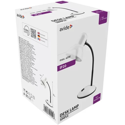 Avide_ABDLS-W_Basic_asztali_lampa_Simple_feher-i971992