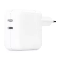   Apple MW2K3ZM/A 35W-os, kétportos Type-C hálózati adapter, fehér