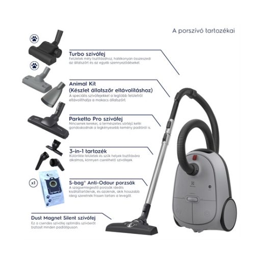Electrolux EB61A5UG porzsákos porszívó