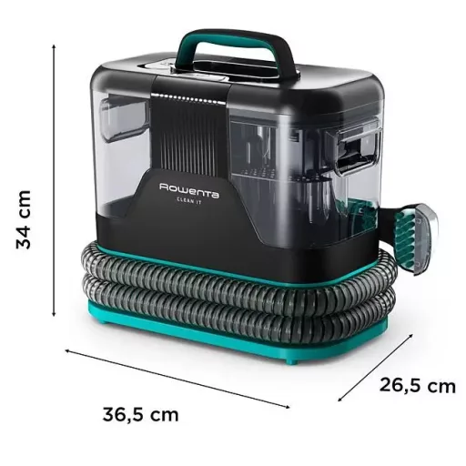 Rowenta IN5020F0 Clean It szőnyeg- és folttisztító, azúrkék/fekete