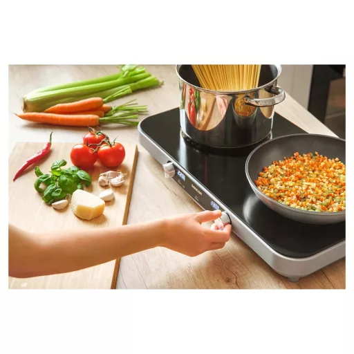 Sencor SCP 2803BK SmoothCook kétzónás üvegkerámia főzőlap