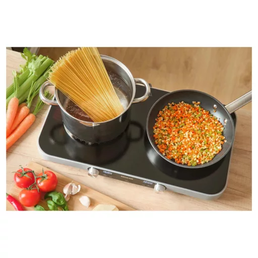 Sencor SCP 2803BK SmoothCook kétzónás üvegkerámia főzőlap