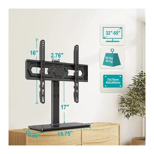 Stell SHO 4800 asztali TV állvány 55" méretig