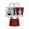 Bialetti 1406/MR MINI EXPRESS Magritte kotyogós kávéfőző szett, 2 személyes (értékcsökkentett)