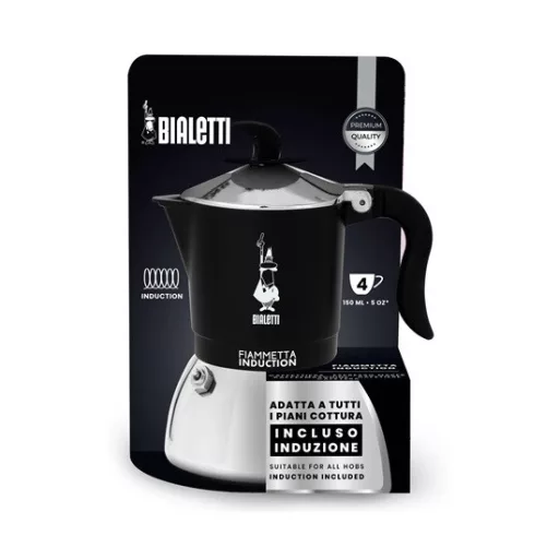 Bialetti 7146 FIAMMETTA Induction kotyogós kávéfőző, 4 személyes