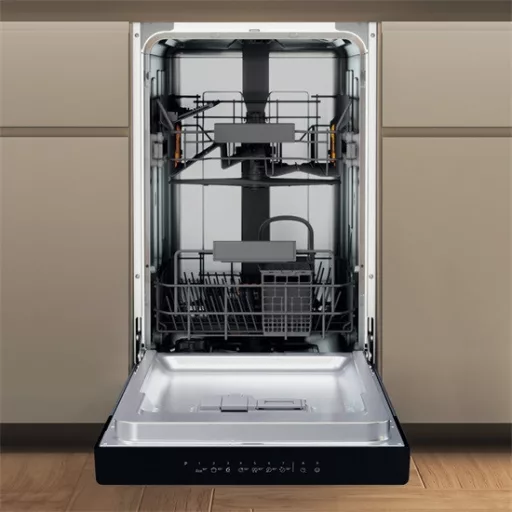 Whirlpool WH3UC10BS7A0X keskeny beépíthető mosogatógép