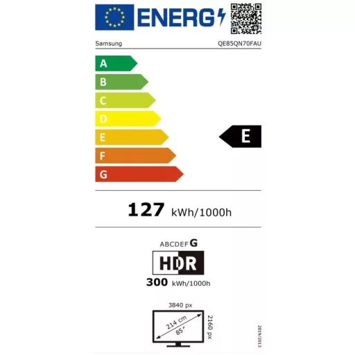 Samsung QE85QN70FAUXXH Neo QLED 4K Vision AI Smart TV