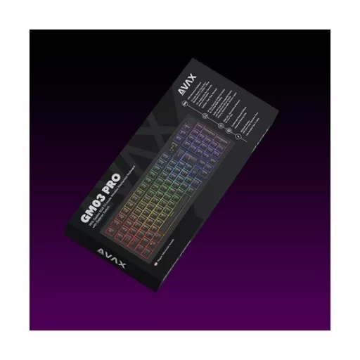 Avax GM03B_PRO gamer billentyűzet