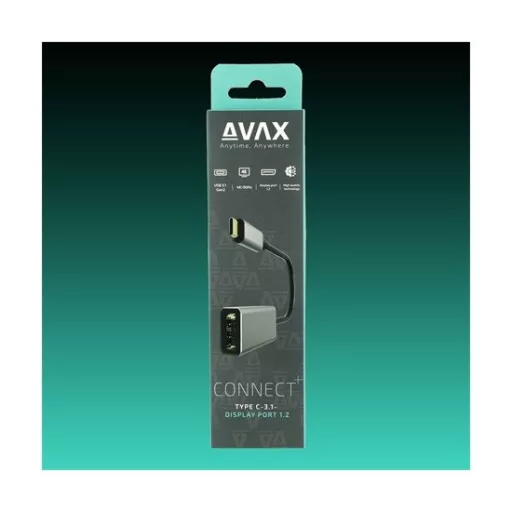 Avax AD605 USB-C/DISPLAY PORT adapter kábel
