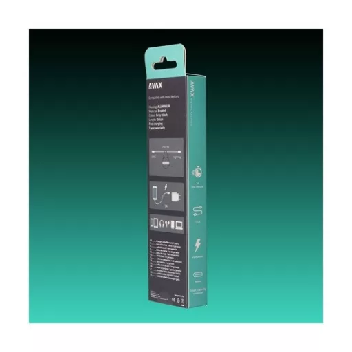 Avax_CB402G_USB-C_Lightning_toltokabel-i1037420
