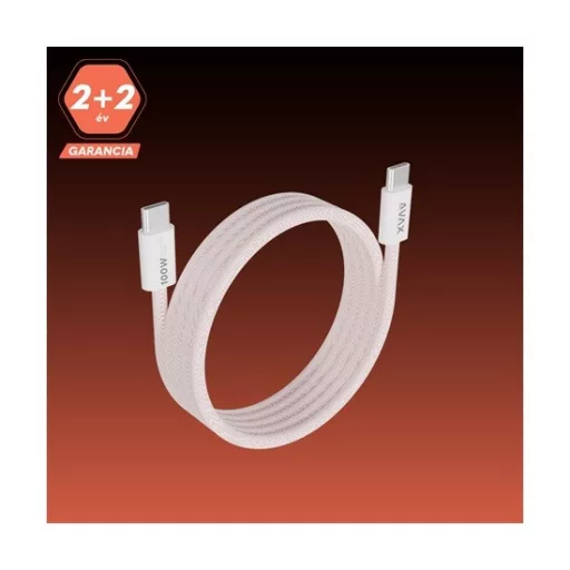 Avax_CB610P_USB-C_toltokabel_pink-i1037484