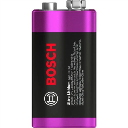Bosch 6LR61UA1B00 ultra alkáli elem 9V 1db