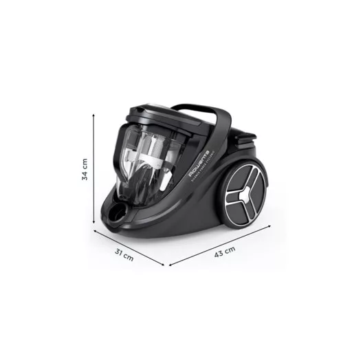 Rowenta RO7935EA Silence Force Cyclonic Effitech® 59 dB Parquet porzsák nélküli porszívó