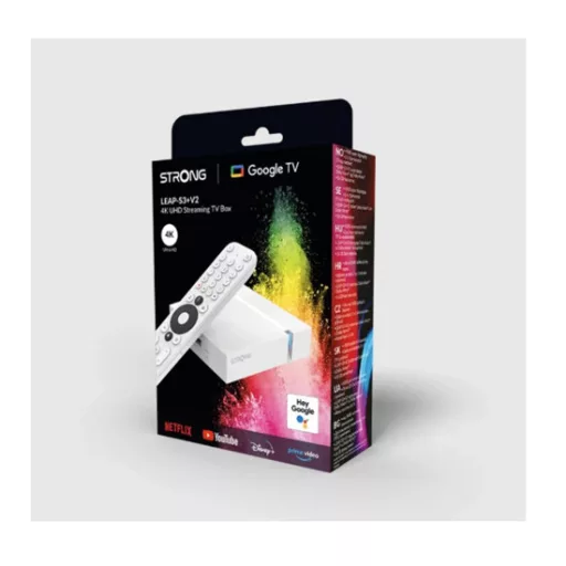 Strong LEAP-S3+V2 4K Google UHD multimédia lejátszó box