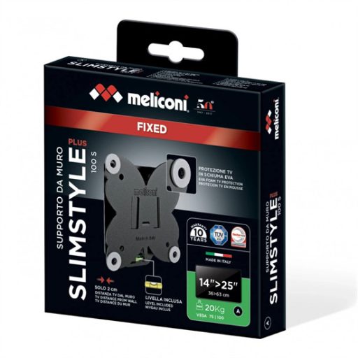 Meliconi_480954_SLIMSTYLE_PLUS_100S_DW_fali_konzol_VESA_100-i1066906