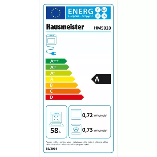 Hausmeister HM5020ML kombinált tűzhely