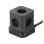 Newell_NL4387_GaN_Power_Cube_9in1_HUB_fekete-i1069571