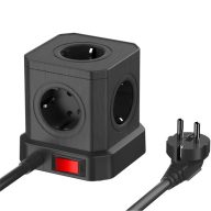 Newell_NL4387_GaN_Power_Cube_9in1_HUB_fekete-i1069571