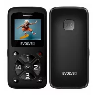 Evolveo SGM EP-400-IDB EasyPhone ID mobiltelefon, fekete