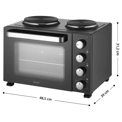 Sencor SEO 2800BK mini sütő