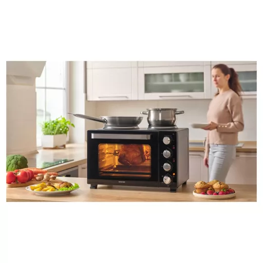 Sencor SEO 2800BK mini sütő