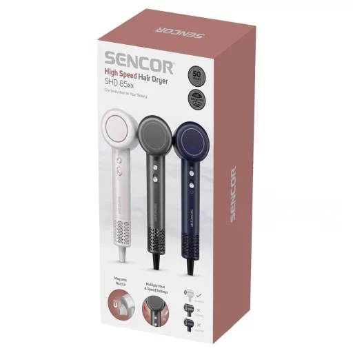 Sencor SHD 8500RS hajszárító BLDC motorral