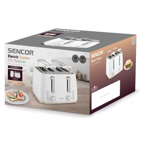 Sencor STS 7540WH kenyérpirító, 4 szeletes