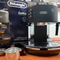   Delonghi ECOV 311 BK Icona Vintage eszpresszó kávéfőző (értékcsökkentett)