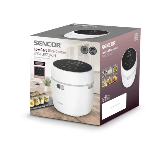 Sencor SRM 0670WH LOW CARB rizsfőző