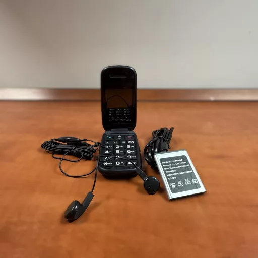 Panasonic KX-TU446EXB Senior mobiltelefon, fekete (értékcsökkentett)