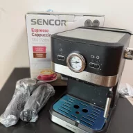   Sencor SES 1721BK eszpresszó kávéfőző (értékcsökkentett)