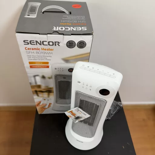 Sencor SFH8019WH kerámia hősugárzó (értékcsökkentett)