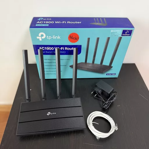 TP-LINK Archer C80 AC1900 vezeték nélküli MU-MIMO Wi-Fi router (értékcsökkentett)