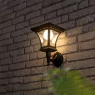   Garden of Eden 11404A led-es szolár lámpa, fali, 21 x 21 cm