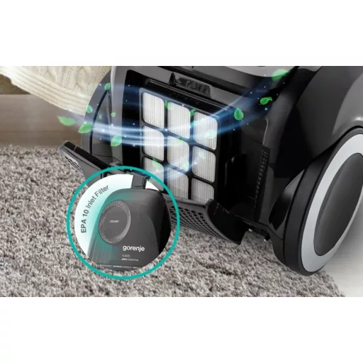 Gorenje VCE01G4AEBK Porzsák nélküli porszívó