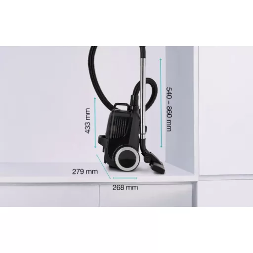 Gorenje VCE01G4AEBK Porzsák nélküli porszívó